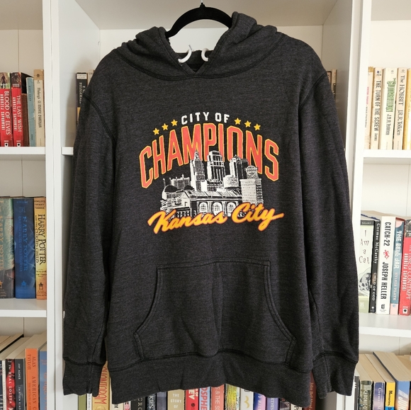 Charlie Hustle Sweaters - CHARLIE HUSTLE City of Champions Kansas City Hoodie